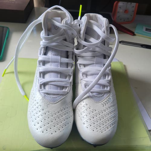 White Kids 2.5Y (Big Kids / Youth) Youth High Top Under Armour (New)