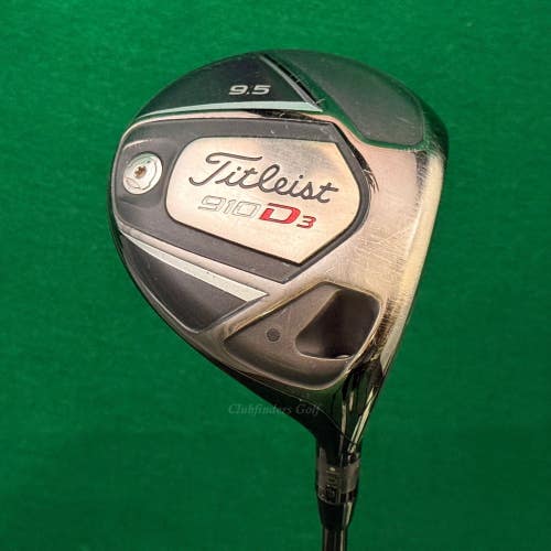 Titleist 910D3 9.5 Driver Mitsubishi Diamana 'ahina 72-S Graphite Stiff *DENT*