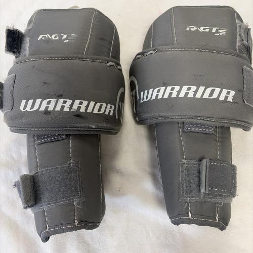 Size Junior Warrior Ritual 2 Ice Hockey Goalie Knee Pads Protectors Gray