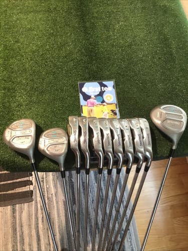 Spalding Ladies Paradox Oversize Full Set (D, 3W, 7W, 4-PW-SW) Steel Shafts
