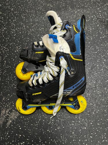 Used Roller Hockey Skates Black Junior 01 11849-S000044821