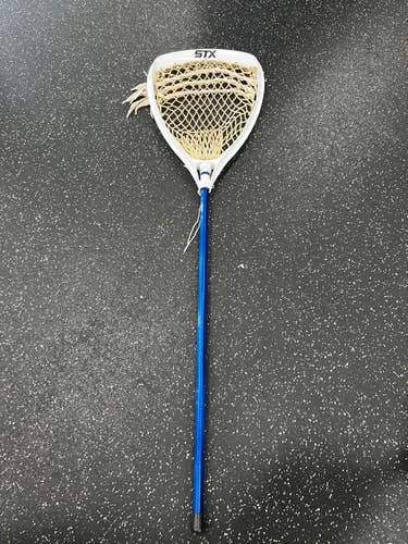 Used STX SHIELD Mens Goalie Stick Carolina Blue And White 11849-S000044795
