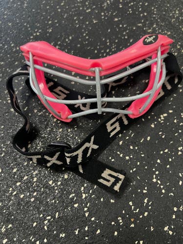 Used STX 2 SEE S Lacrosse Facial Protect Pink SM 11849-S000044793