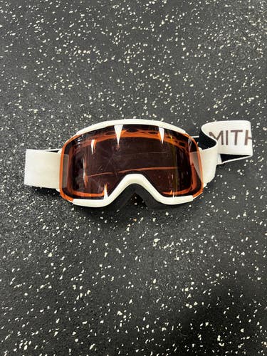 Used Smith Snow Goggles Adult White 11849-S000044773