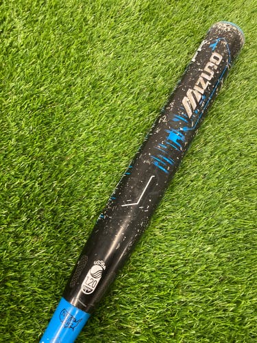 Black Mizuno Nighthawk Composite Bat (-10) Composite 22 oz 32" (Used)