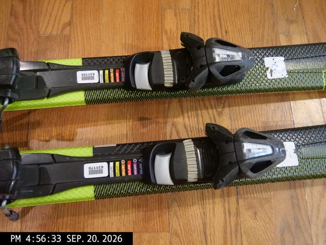 Unisex All Mountain 160 cm Elan Explore 76 E-Rise Skis With Bindings Max Din 10 (Used)