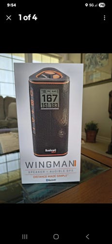 Bushnell wingman gps and speaker