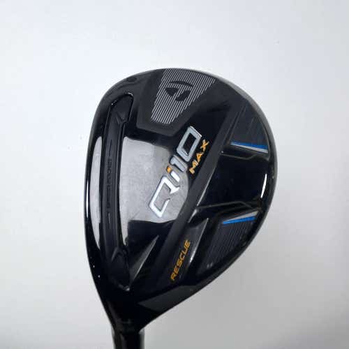 LEFTY TaylorMade Qi10 MAX 4 Hybrid 23* Fujikura Speeder NX 50g Regular LH