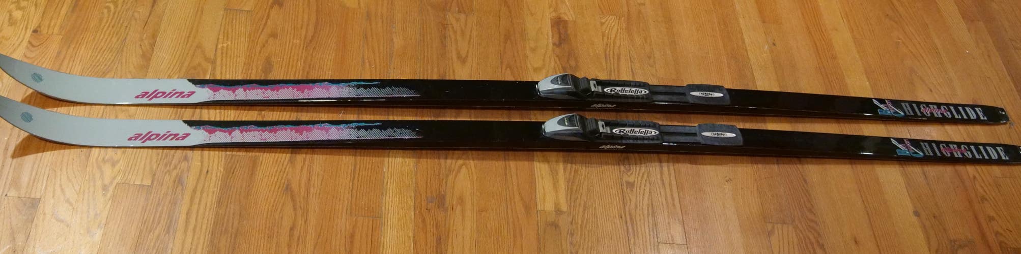 Backcountry Unisex Alpina High Glide Cross Country Skis With NNN BC Bindings (Used) 215 cm