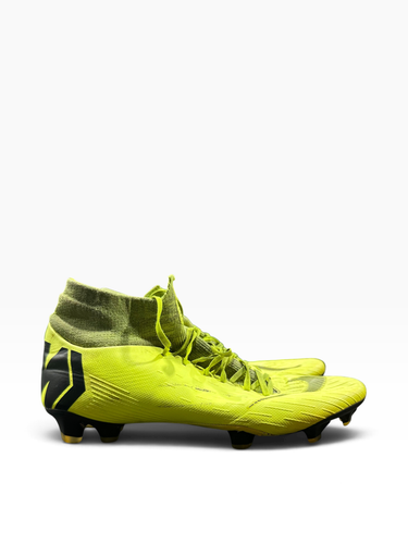 Used Nike MERCURIAL FLYKNIT Soccer Cleats Yellow Senior 7.5 11375-S000382879