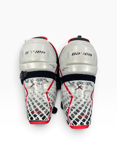 Used Bauer VAPOR X20 Youth Shin Guards White 8" 11375-S000382859