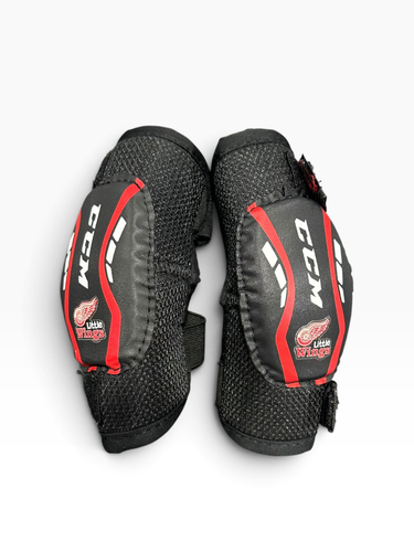 Used CCM LITTLE WINGS Youth Elbow Pads MD 11375-S000382856