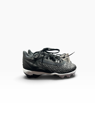 Used Under Armour BSBL BB/SB Cleats Black Junior 02 11375-S000382836