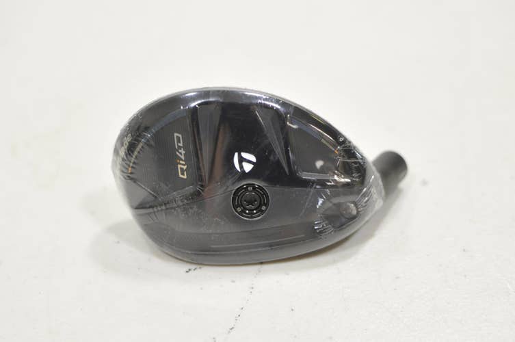 LEFT HANDED TaylorMade Qi4D Rescue 4-22* Hybrid HEAD ONLY New #227973