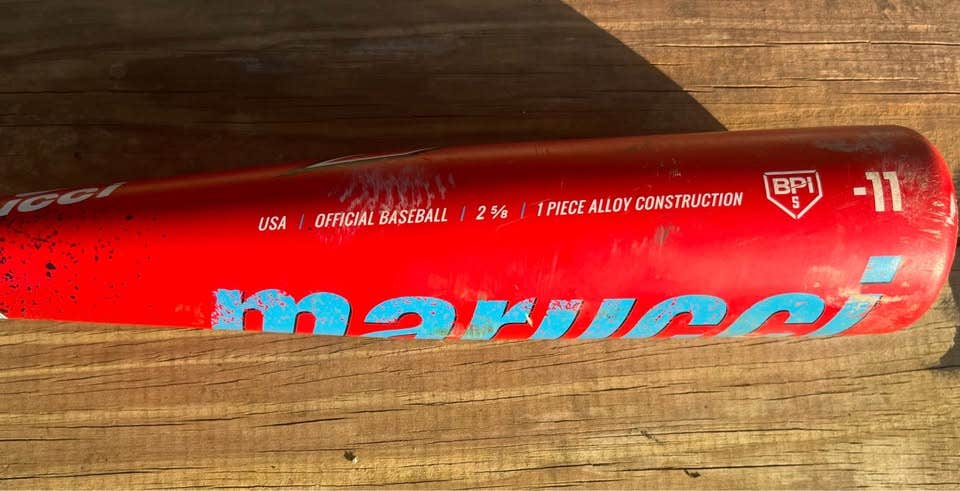 2026 Marucci Rckless Alloy USABat Certified Bat (-11) 16 oz 27" (Used)