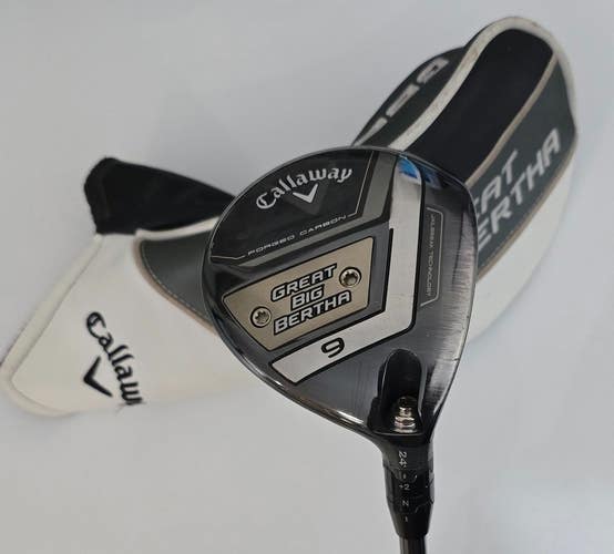 2023 Women's Callaway Great Big Bertha 9 Wood / Women's Flex / Right Handed