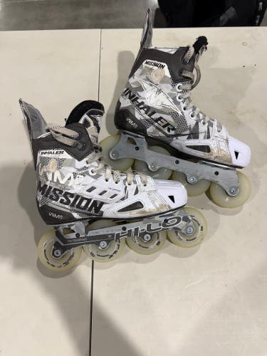 Junior Mission Inhaler WM03 Inline Skates Wide Width Size 3 (Used)