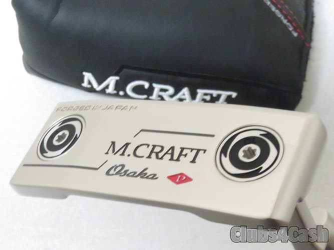 Mizuno M-Craft OSAKA P Putter Plumbers Neck 35 +Cover .. MINT