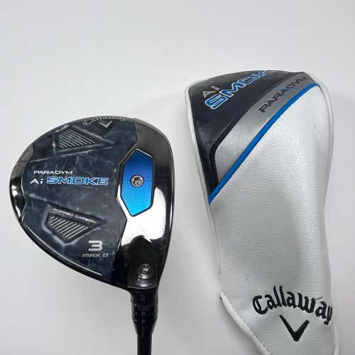 Callaway Paradym Ai Smoke Max D 3 Fairway 15* Tensei Blue AV Xlink Reg RH HC
