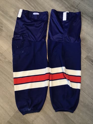 Blue NTDP Senior Large (Tall) Nike Socks Pro Stock (Used)