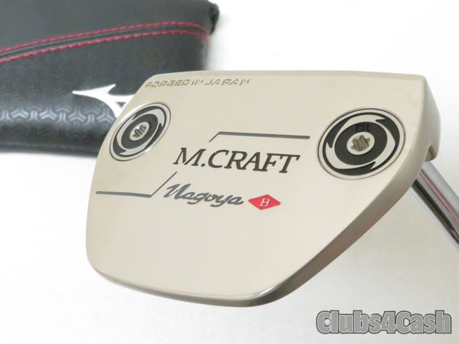 Mizuno M-Craft NAGOYA B Putter Bend Neck 35 +Cover .. MINT