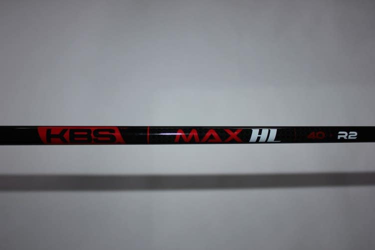 NEW KBS MAX HL 40 R2 DRIVER SHAFT - SENIOR - TAYLORMADE