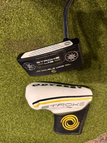 Odyssey Stroke Lab Double Wide Arm Lock Putter, 37" RH