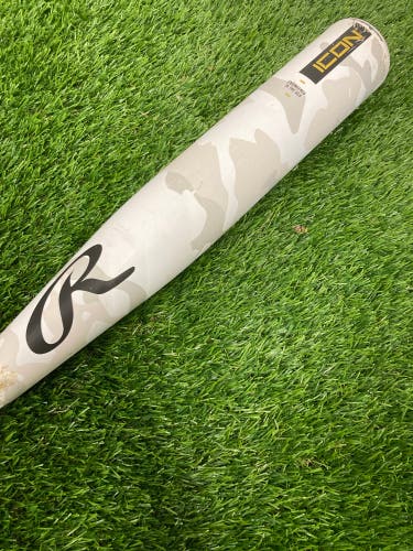 2025 Rawlings Icon Composite Bat USSSA Certified (-5) Composite 27 oz 32" (Used)