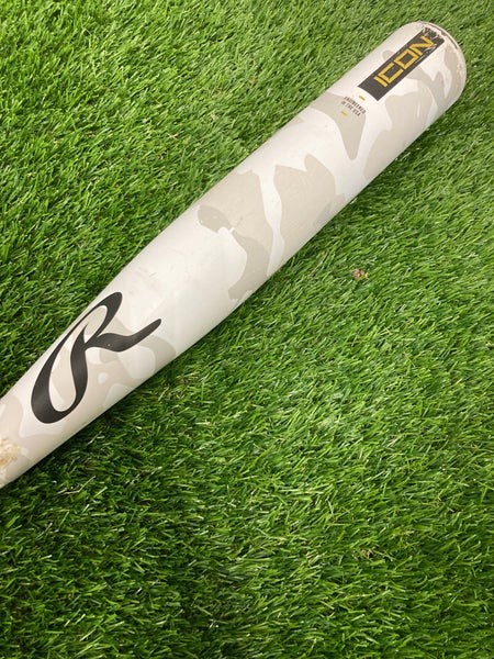 2025 Rawlings Icon Composite Bat USSSA Certified (-5) Composite 27 oz 32" (Used)