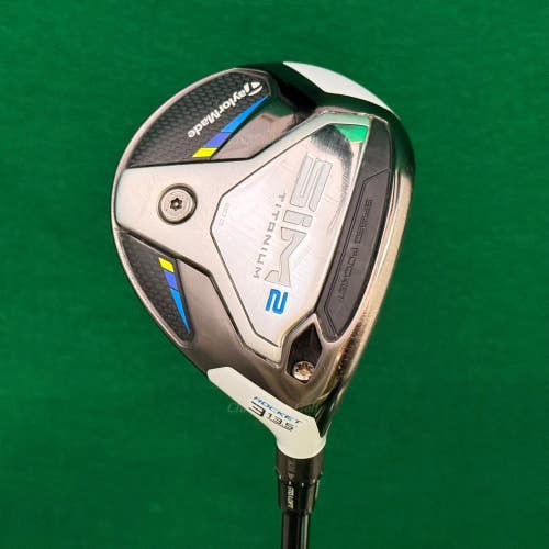 TaylorMade SIM2 Titanium Rocket 13.5 Fairway 3 Wood Kai'li Red 75-S Stiff w/HC