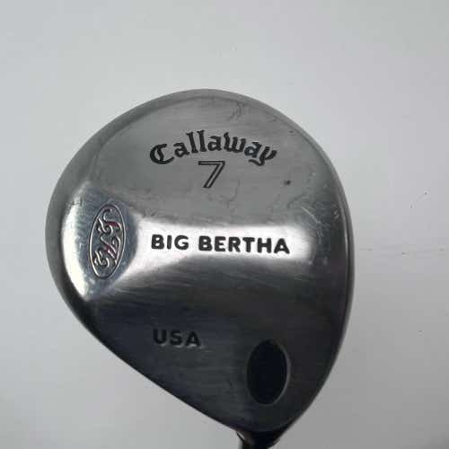 Callaway S2H2 7 Fairway Wood 21* RCH 90 90g Regular Graphite Mens RH