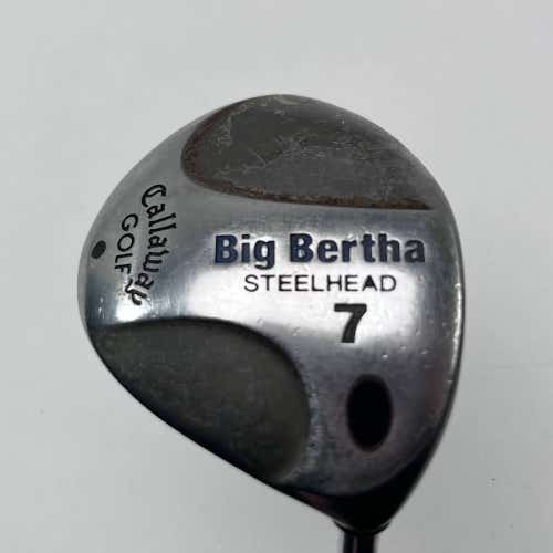Callaway Steelhead 7 Fairway Wood 21* Memphis "10" 98 98g Stiff Steel Mens RH