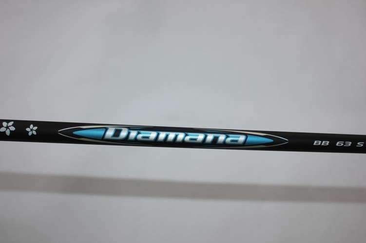NEW MITSUBISHI DIAMANA BB 63S DRIVER SHAFT - STIFF - TAYLORMADE