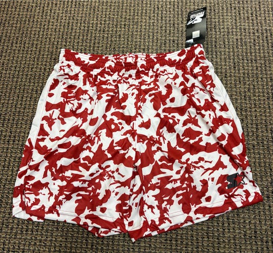 Red Men's  Cambridge Crimson Lacrosse Starter Shorts (New)