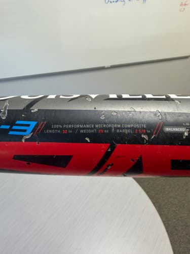 Louisville Slugger Prime 918 Composite BBCOR Certified Bat (-3) 29 oz 32" (Used)