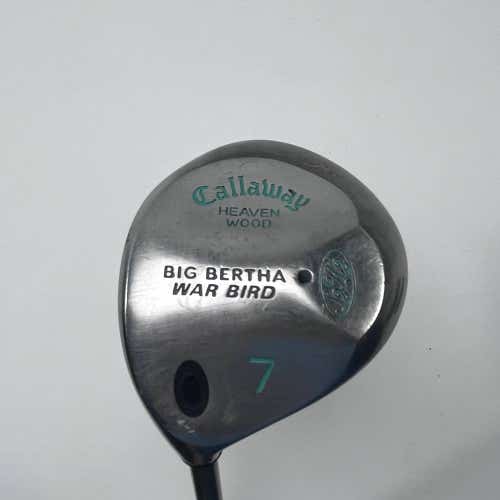LEFTY Callaway Big Bertha Warbird 7 Fairway Wood 21* Ladies Gems Ladies LH