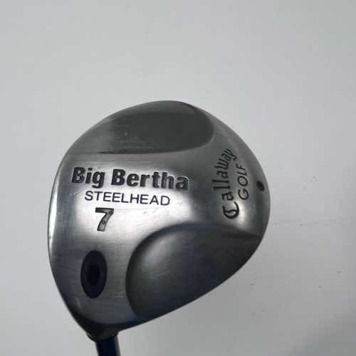 LEFTY Callaway Steelhead 7 Fairway Wood 21* RCH 99 99g Regular Graphite Mens LH