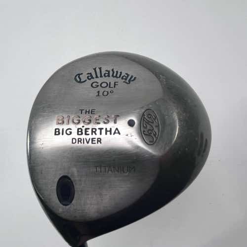 LEFTY Callaway Biggest Big Bertha Driver 10* Gems Ultralite Ladies LH