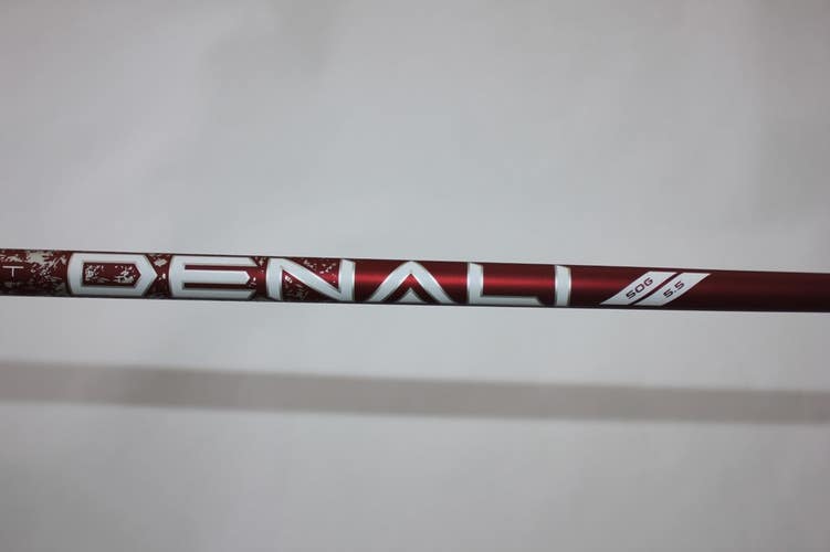 NEW PROJECT X DENALI RED FROST 5.5 50G DRIVER SHAFT - REGULAR - TAYLORMADE
