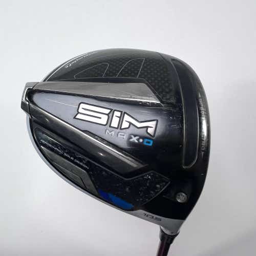 TaylorMade SIM MAX-D Driver 10.5* Fujikura Ventus Red 5S Stiff Graphite Mens RH
