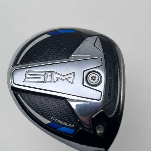 TaylorMade SIM Ti 3 Fairway Wood 15* Accra FX 200F M4 Stiff RH Midsize Grip