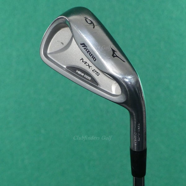 Mizuno MX-25 Forged Single 6 Iron True Temper Dynamic Gold R300 Steel Regular