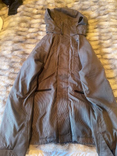Gray Unisex Adult Small Burton Dryride Jacket (Great Condition Used)