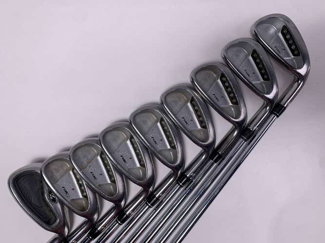 TaylorMade Rac OS Iron Set 3-PW+AW True Temper Regular RH Midsize Grips +1.5''
