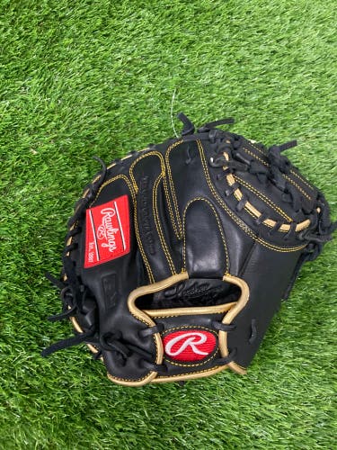 Rawlings Gold Glove Elite RH Catcher's Baseball Glove 32.5" (Used)