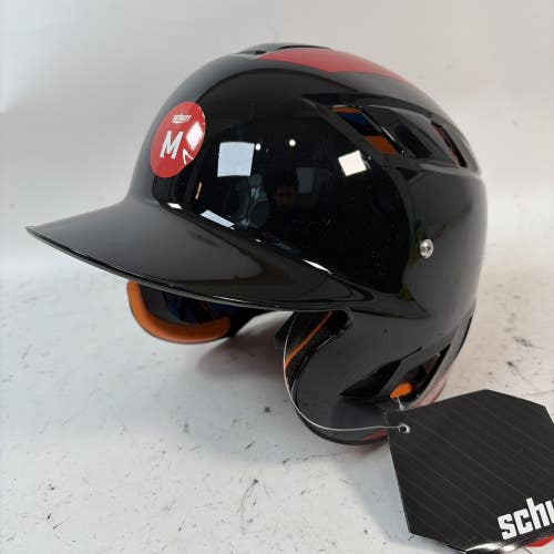 Schutt Air 5.6 Baseball Batting Helmet, Black, Medium