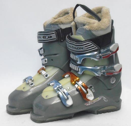 Salomon Performa 8 Walkadin Women's Ski Boots - Size 6.5 / Mondo 23.5 Used