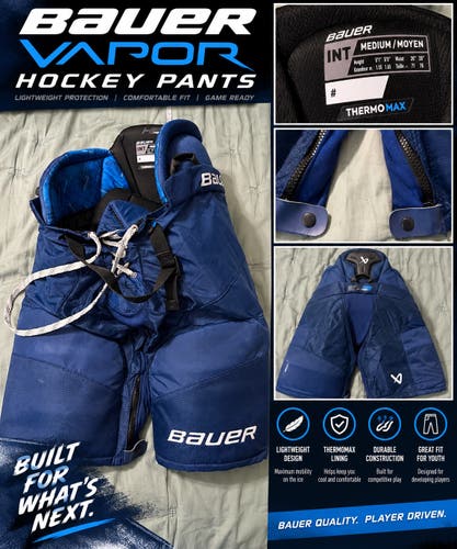 Intermediate Medium Bauer HP Perf Hockey Pants (Used)