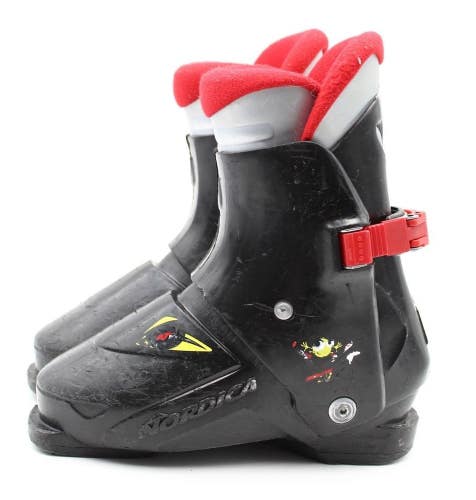 Nordica Super 0.1 Junior Ski Boots - Size 4.5 / Mondo 22.5 Used