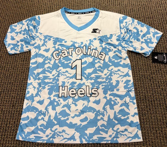 Blue Men's Carolina Heels Lacrosse Starter Jersey (New)